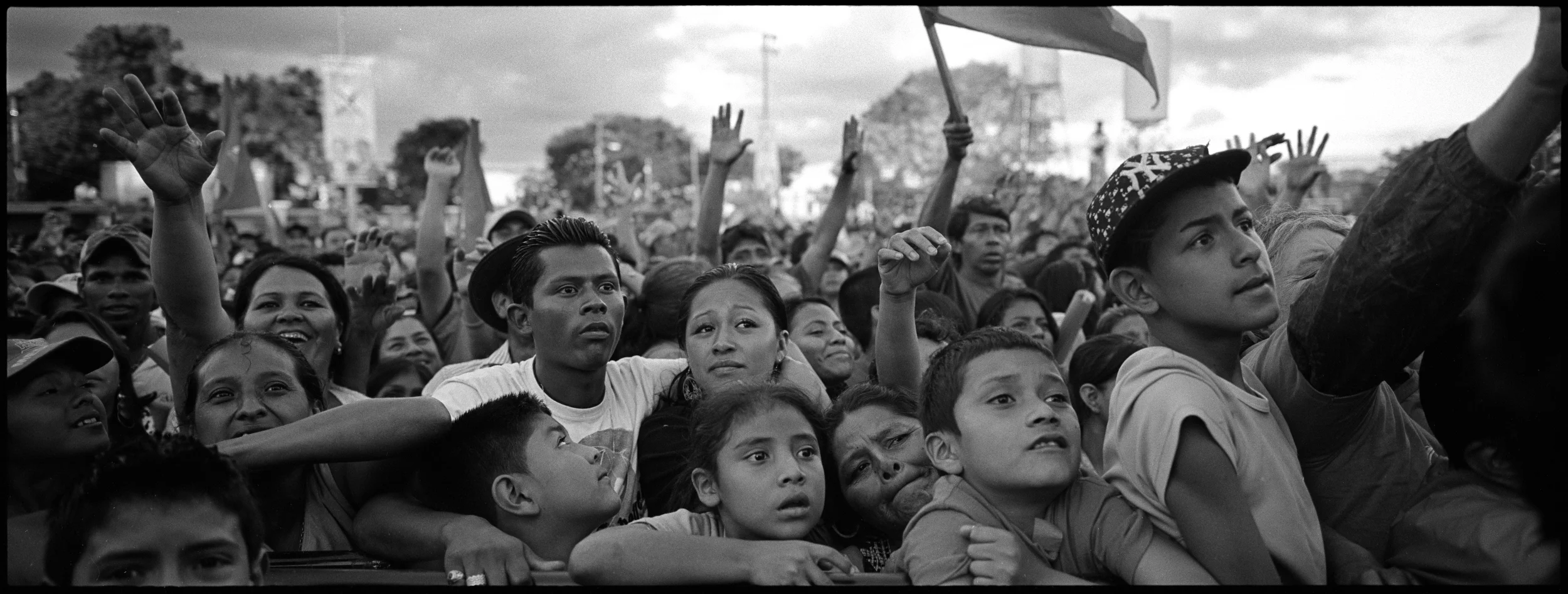  Campaign rally.&nbsp; 