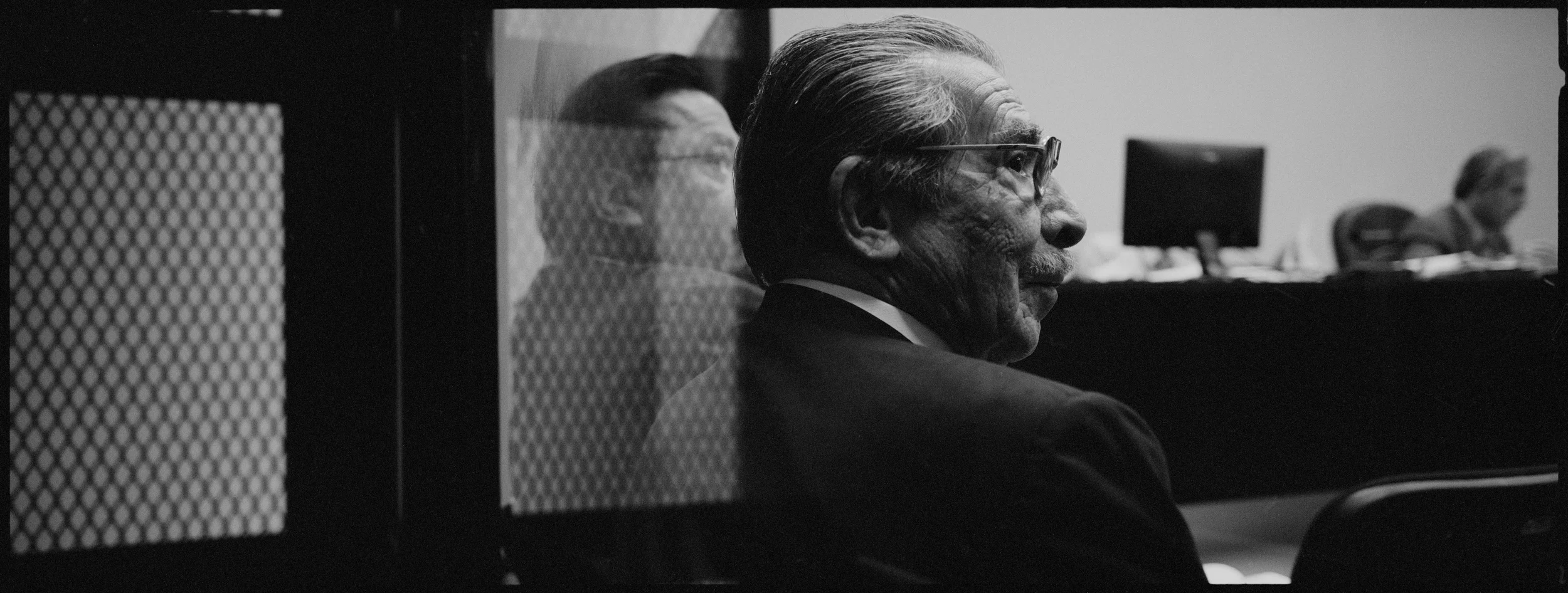  Former dictator Efrain Rios Montt, on trial for genocide. 