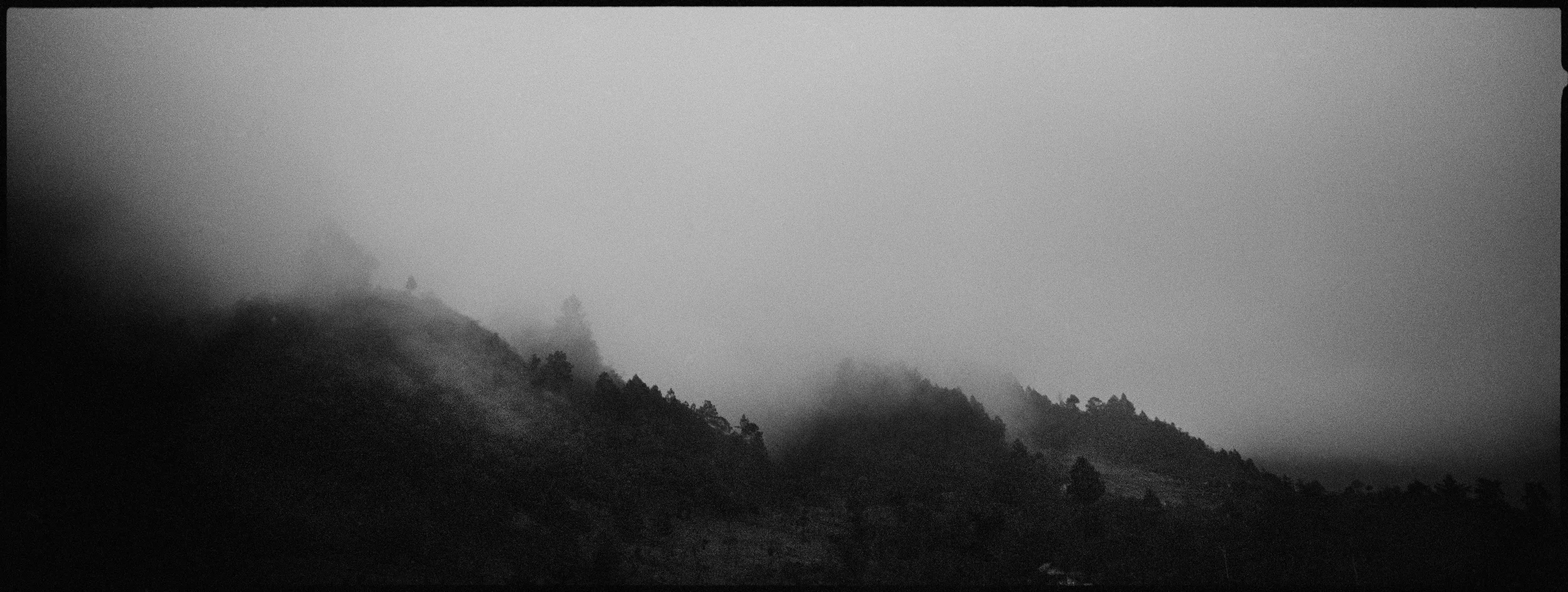  Fog rolls in, Nebaj.&nbsp; 