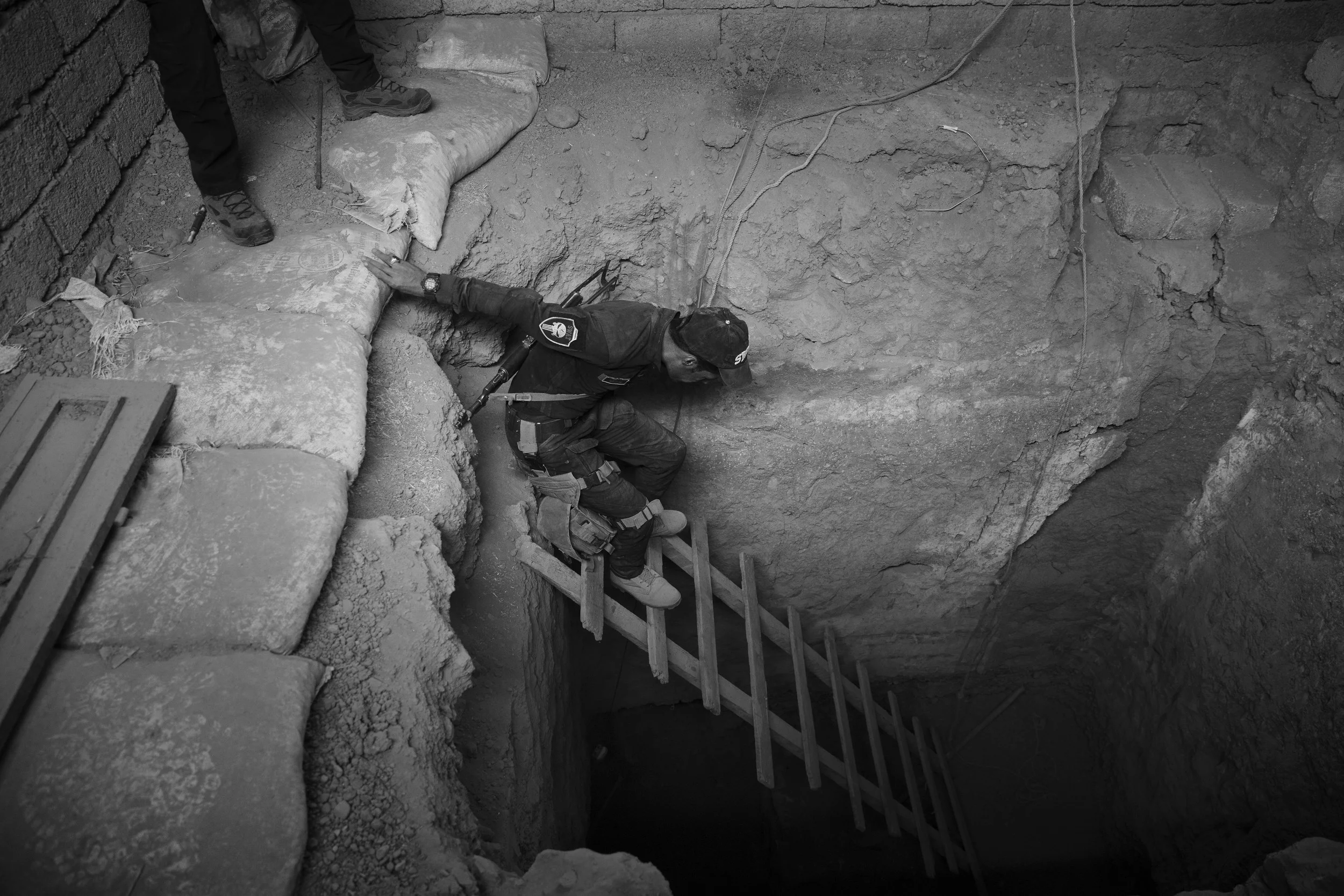  ISIS tunnel,&nbsp;Tal Ashiyir. 