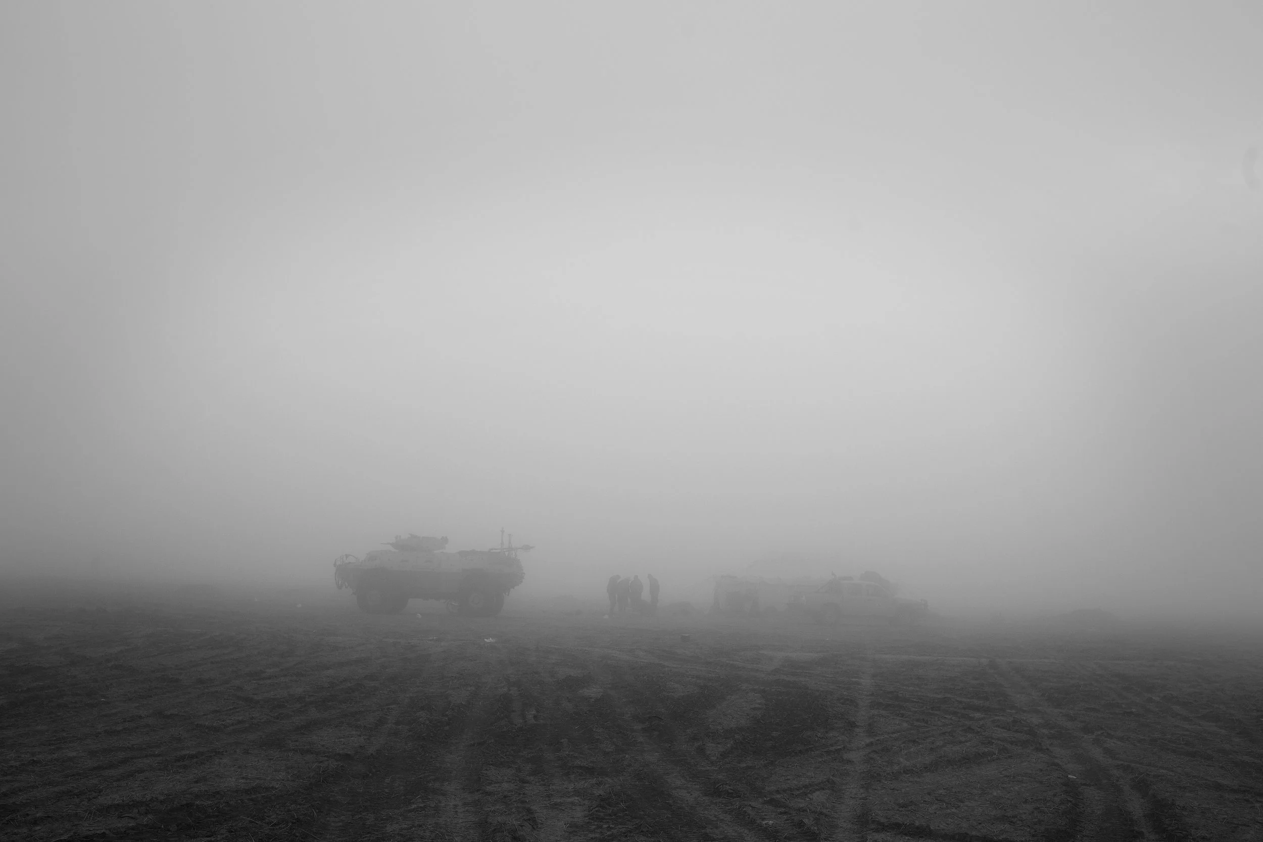  Morning APC in the fog.&nbsp; 