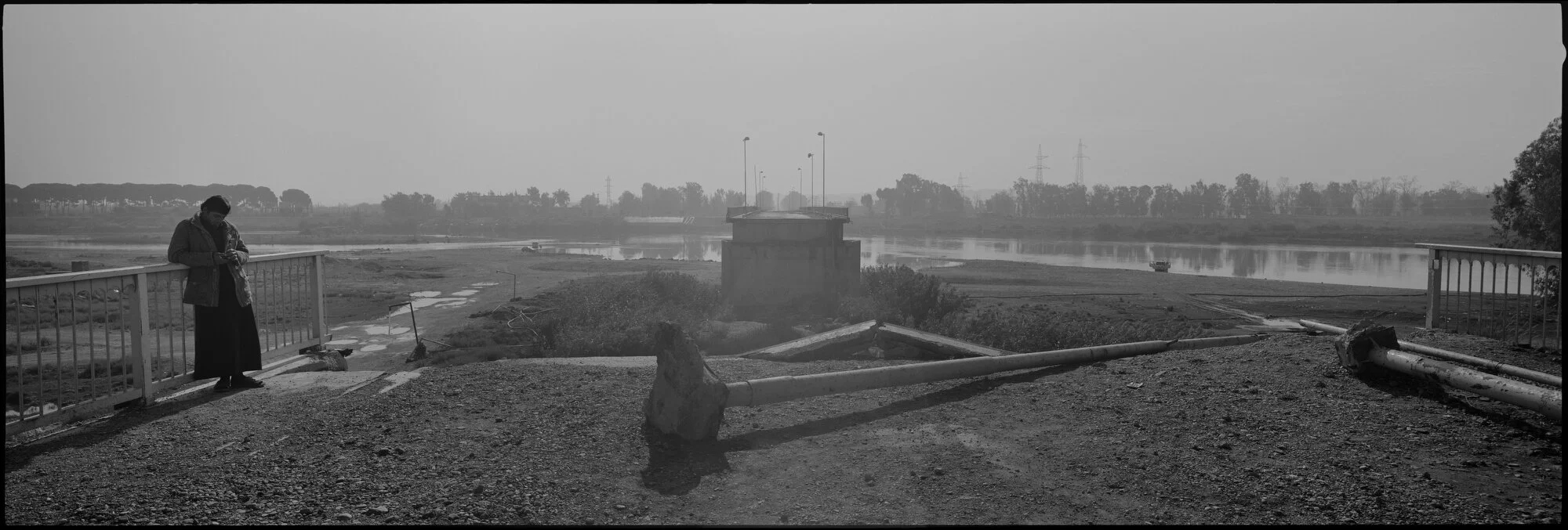 Euphrates River, Raqqa.  