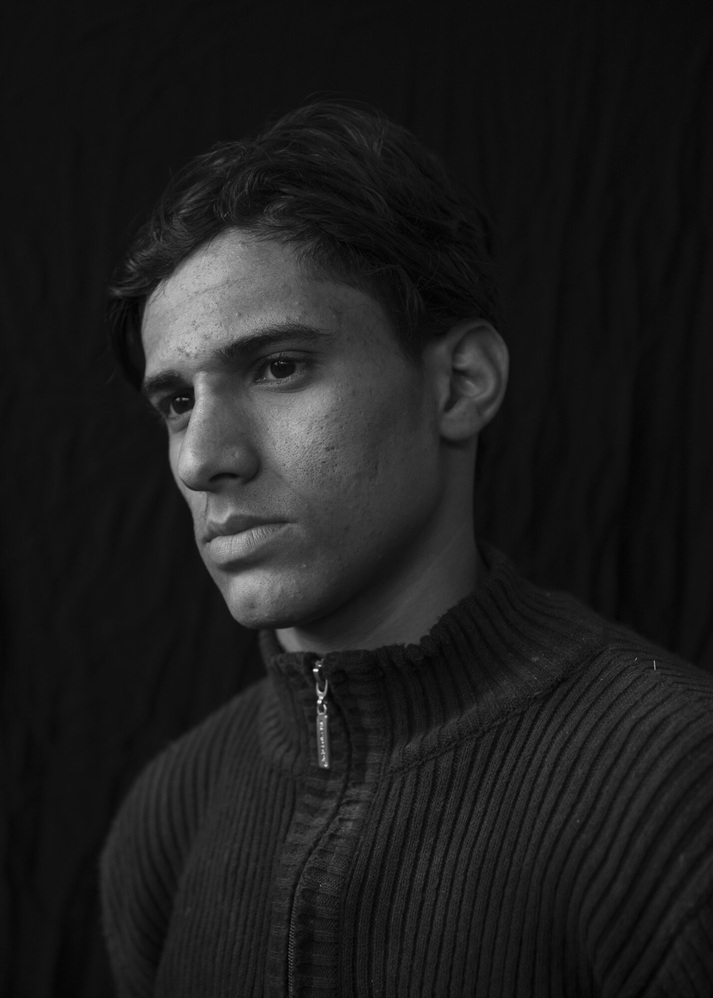  Ibrahim Ammr, laborer, Old City, Mosul. Ran out of food during the siege escaped from ISIS hiding house to house.  “I was 14 when Daesh came, and I left school. I can’t go back to school- I have to make money for my family.” 