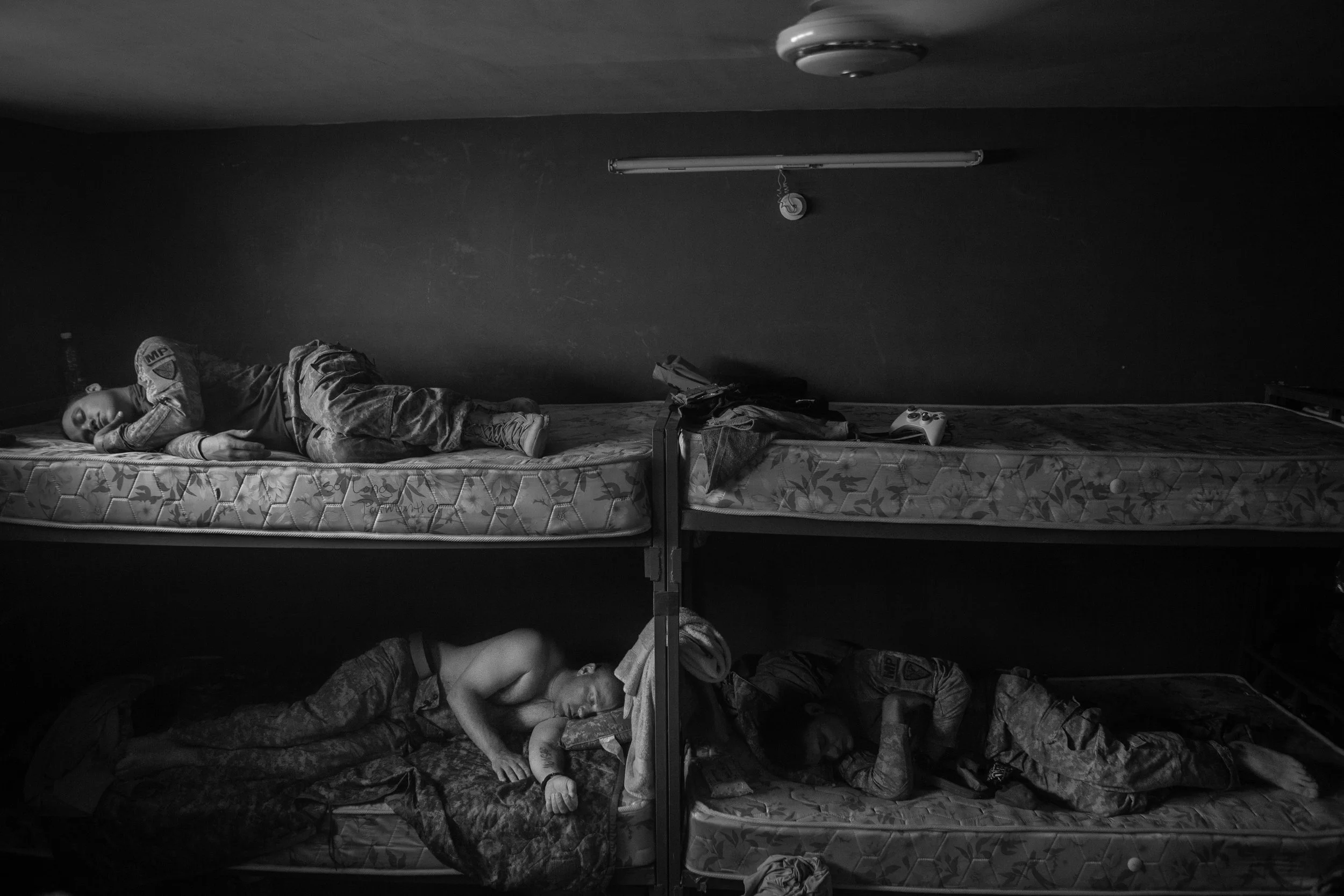  Sleeping MP’s, Kandahar. 