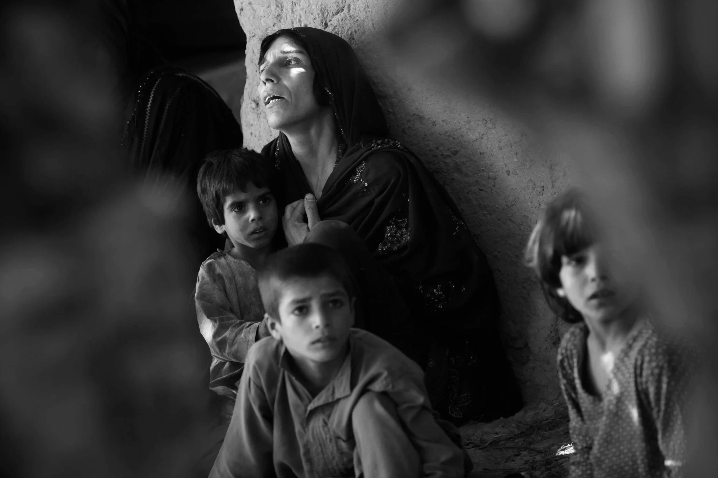  Mother and children, Marjah. 