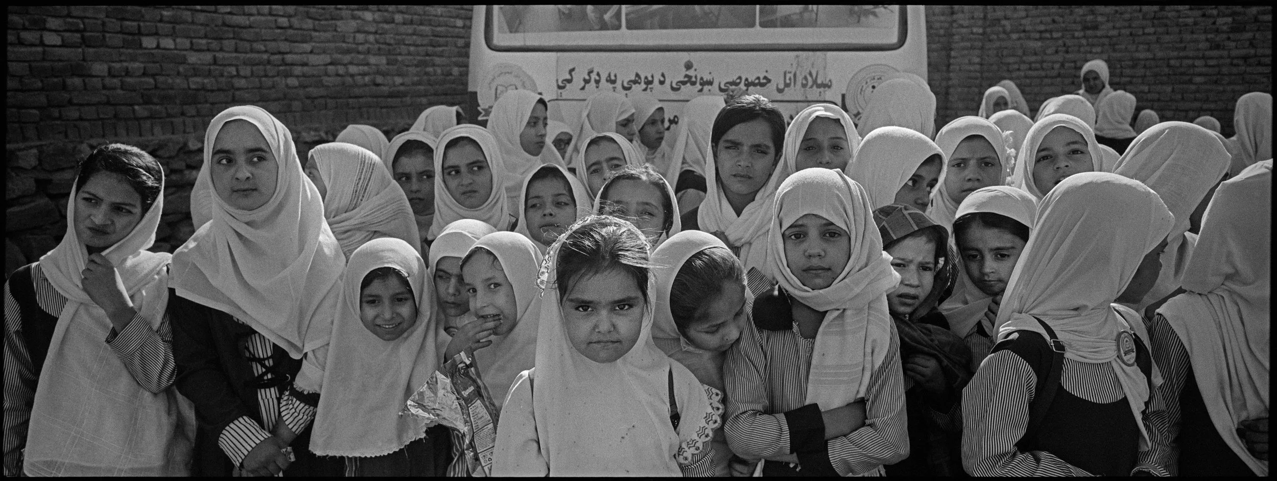  School girls at recess.  