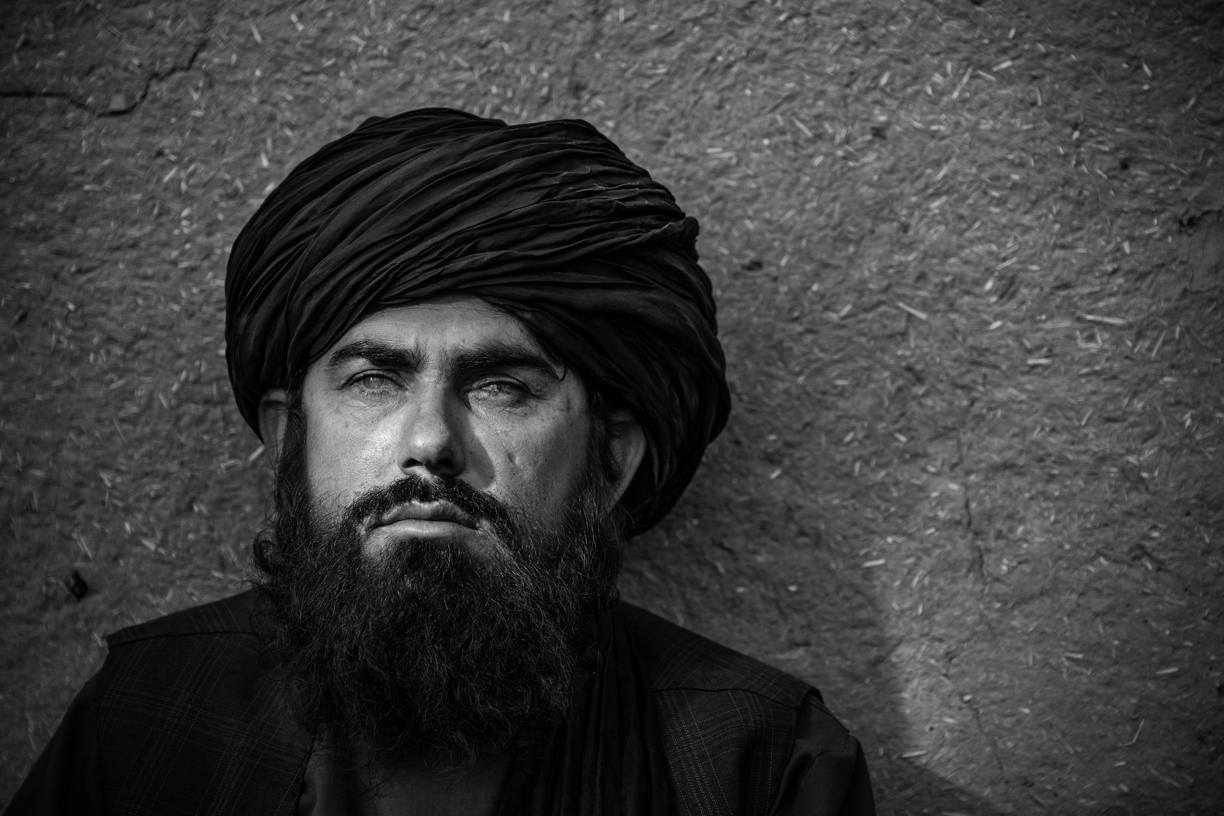  Commander Mazloom, blinded in the war, still leads a Taliban unit, Panjwai, Kandahar.  