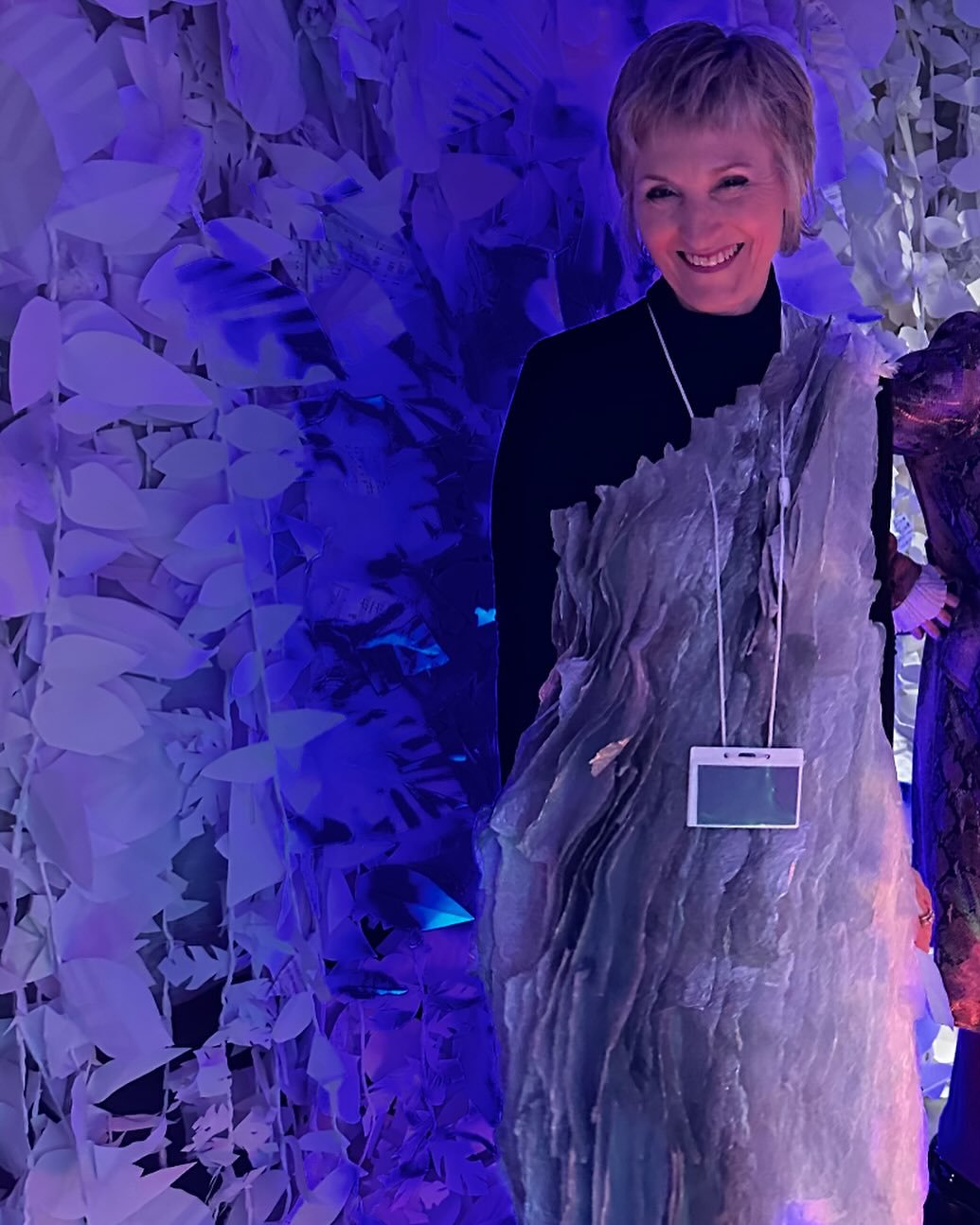 So excited to see my beautiful sister Dior win the Runner-up Award for Paper On Skin at the Devonport Gala event last night.  Her work was called &ldquo;Love the skin you&rsquo;re in&rdquo; &hellip;. an ethereal and gentle transparency of paper segme