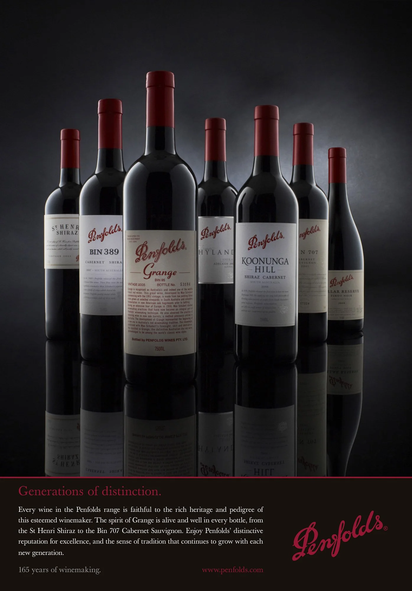 Penfolds Heritage Wine Range by Garth Oriander Photographer
