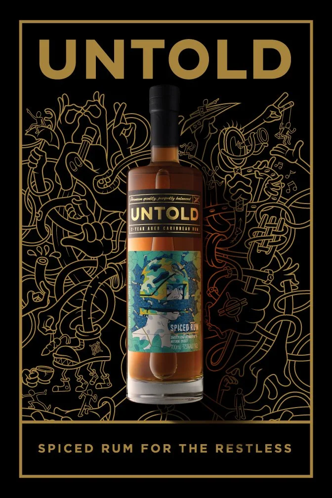 Untold Spiced Rum Advertising Campaign by Garth Oriander Photographer.