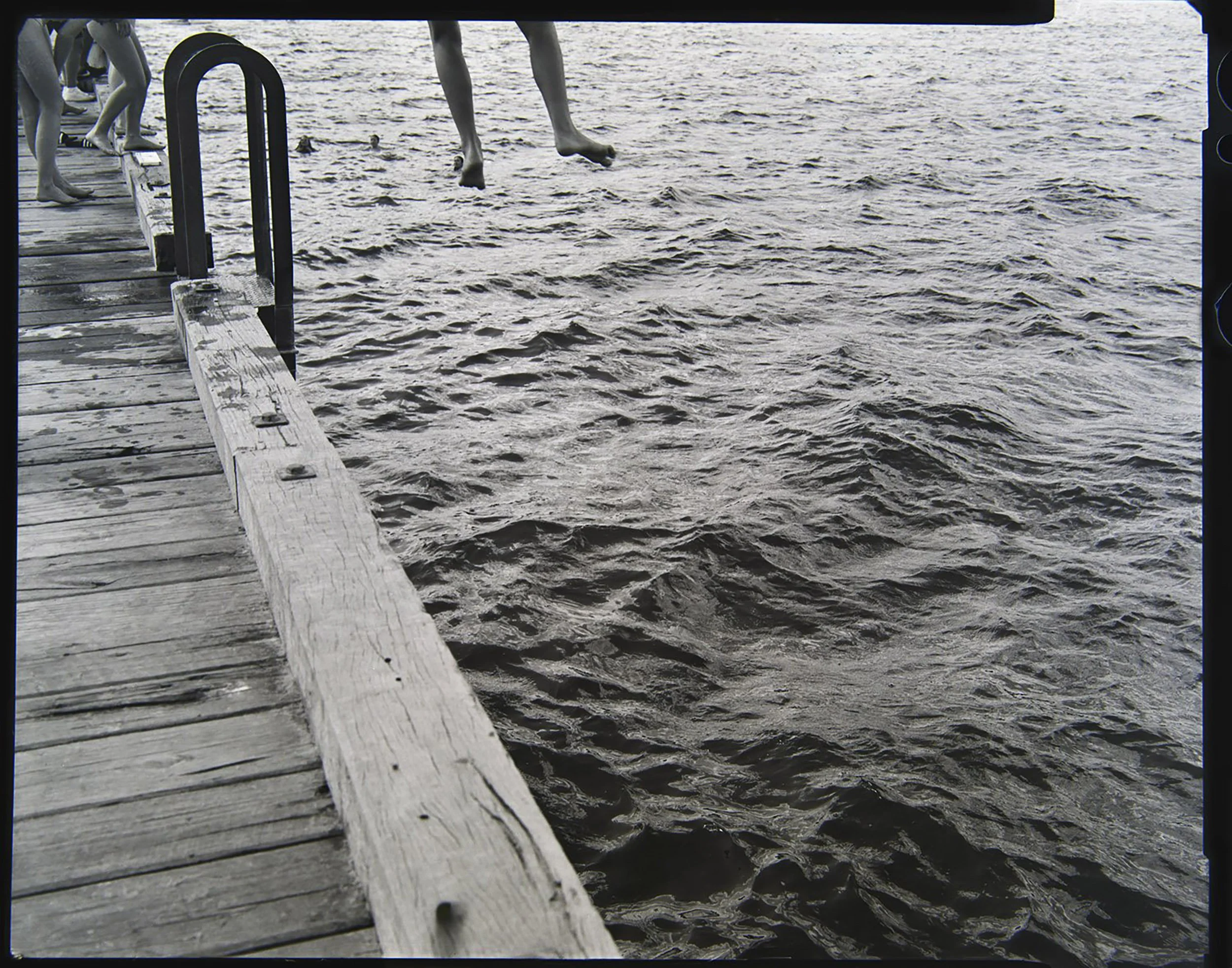 Mid Flight Kerferd Road Pier, Albert Park, large format series by Garth Oriander Photographer