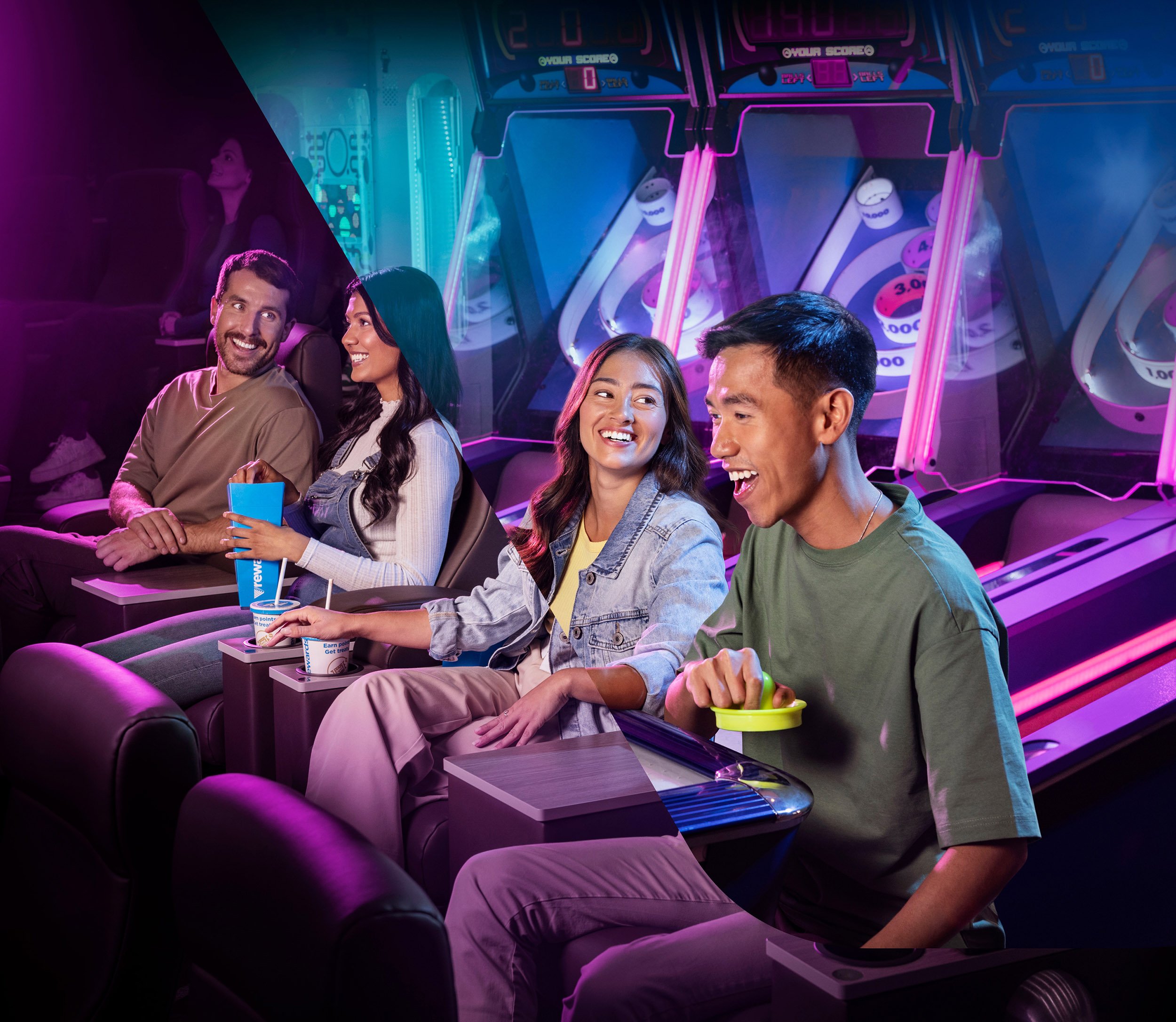 Village Cinemas Knox Entertainment Centre Advertising Campaign by Garth Oriander Photographer