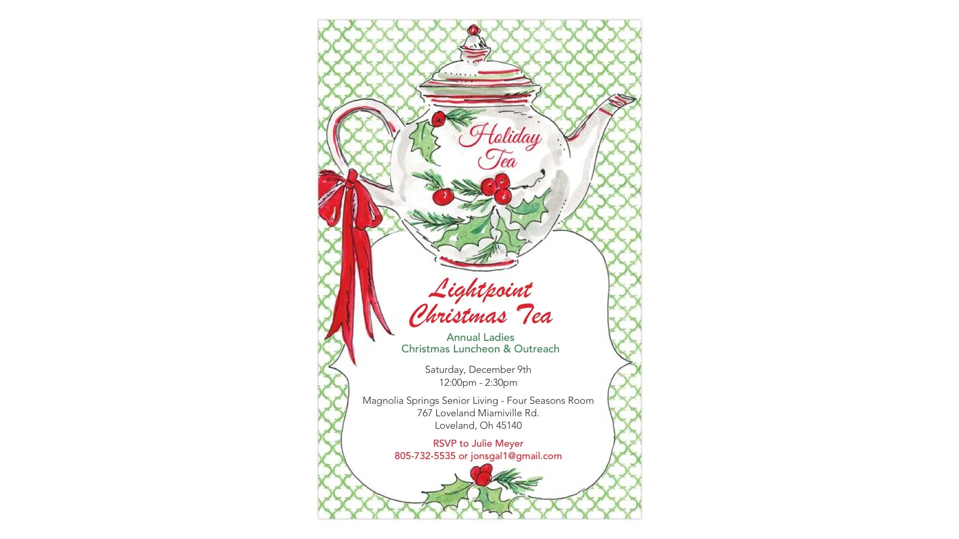 Lightpoint Christmas Tea