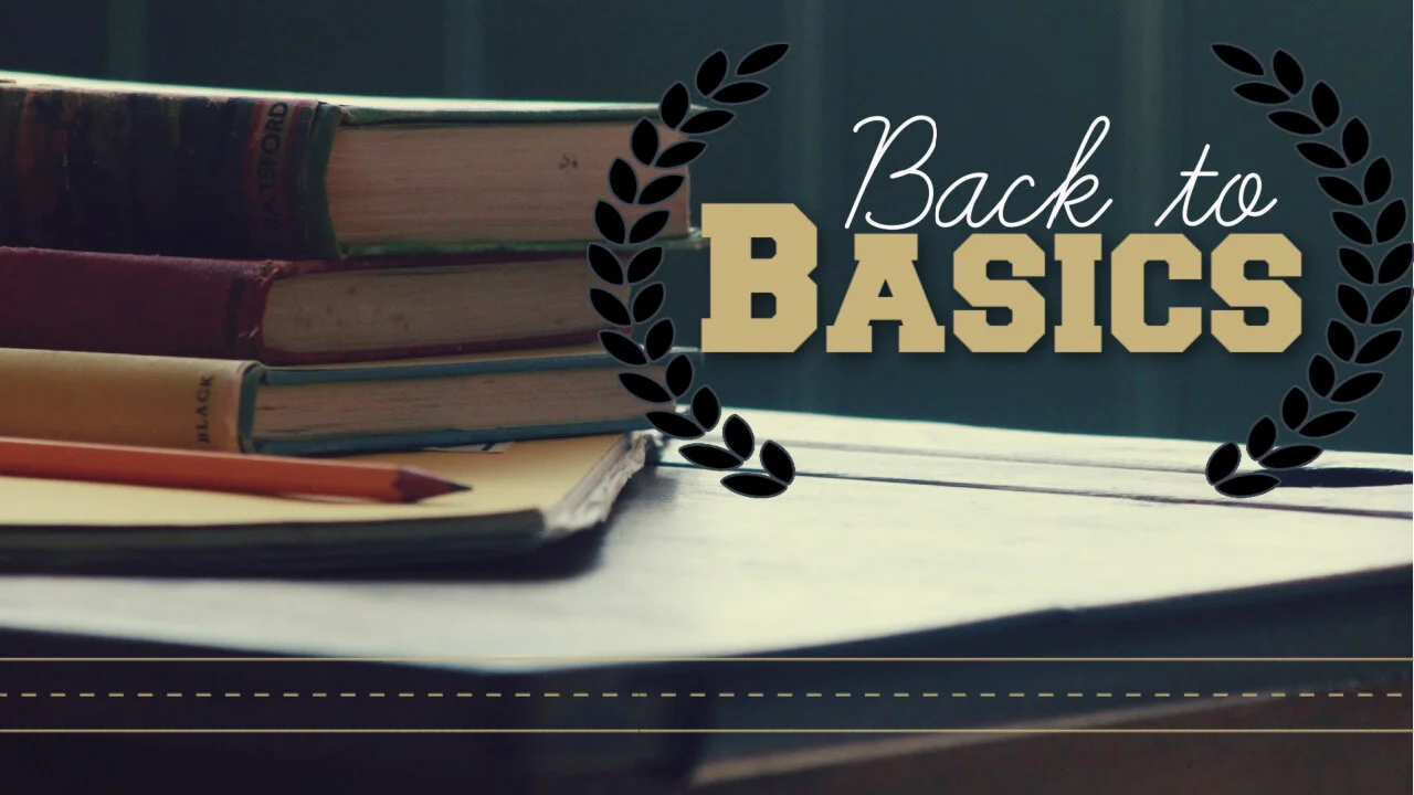 Back to Basics- Trust