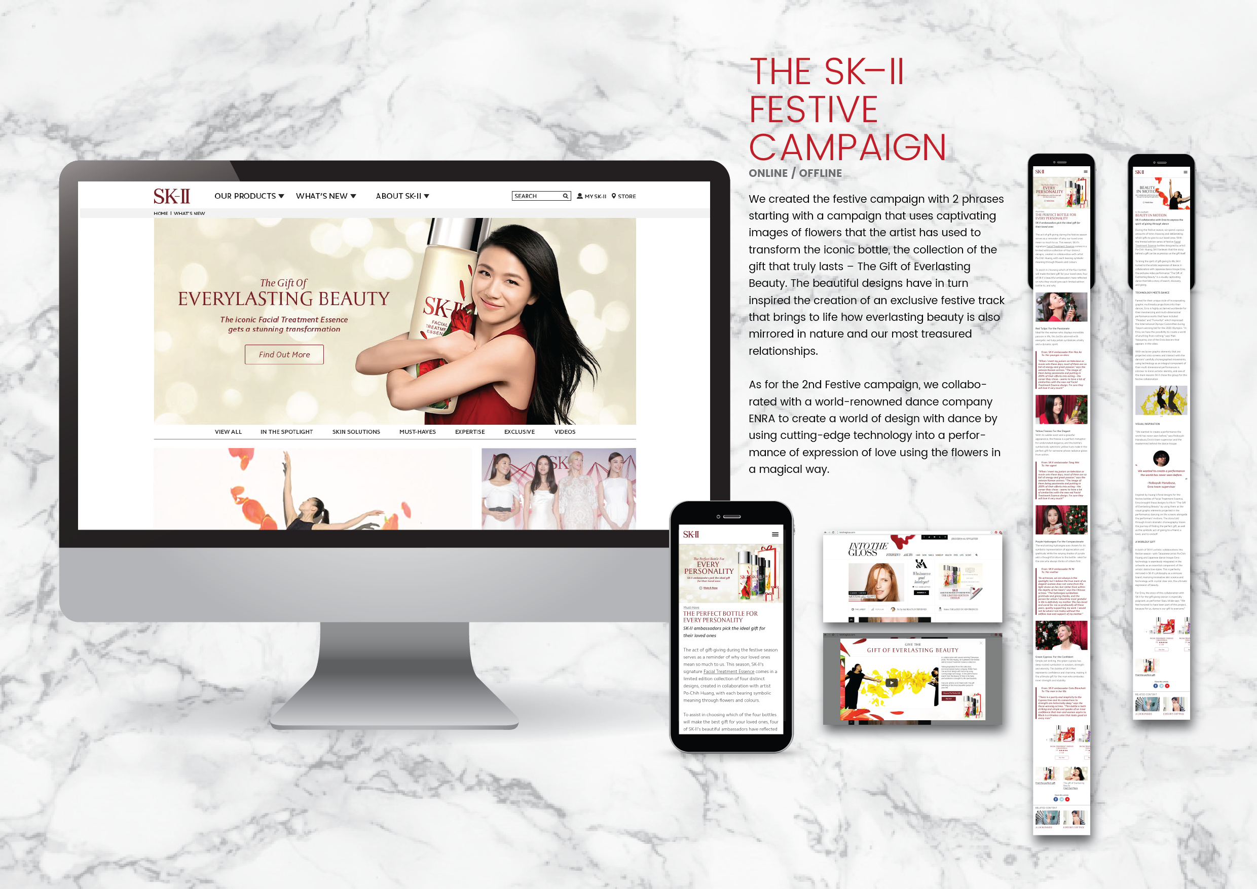 SK-II Christmas Campaign (Online)