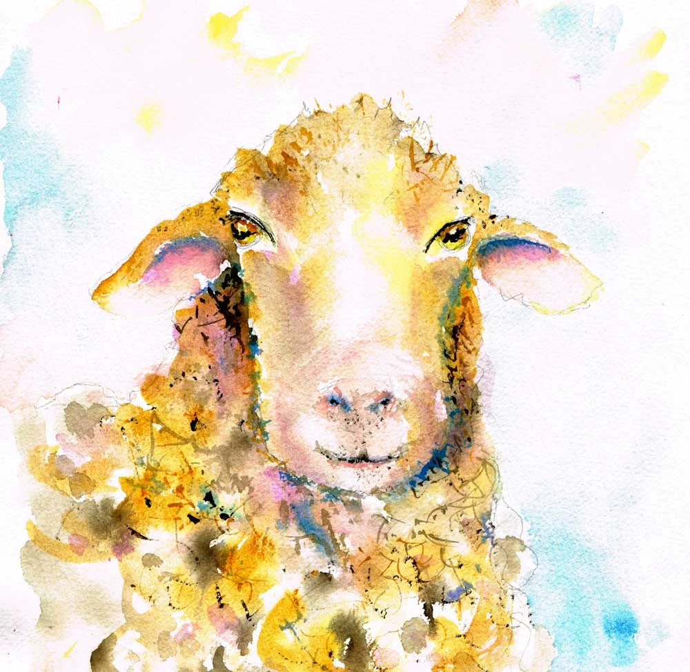 Painting farm animals with spirit (and watercolour) — Kerrie Woodhouse