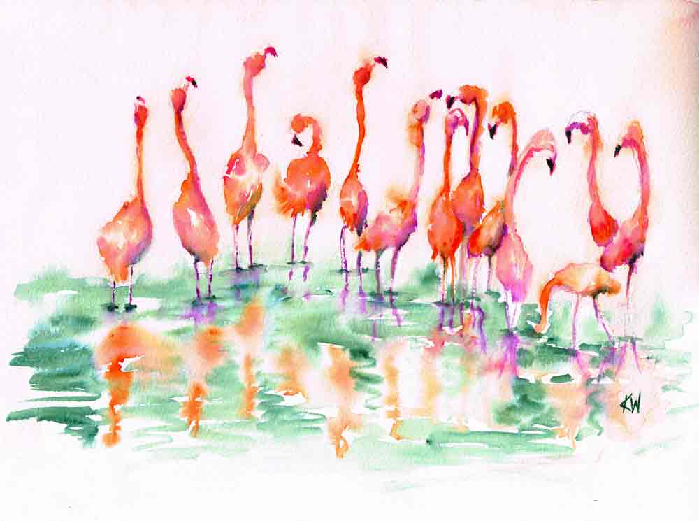 Dramatic-birds-no-10-flamingo-party-kw.jpg