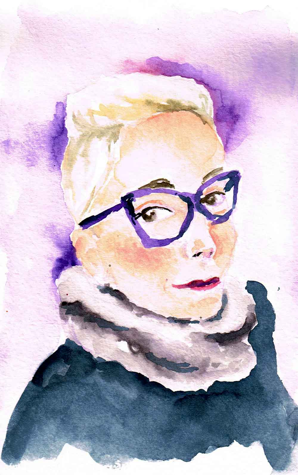 Feb 19 Portraits in Watercolour