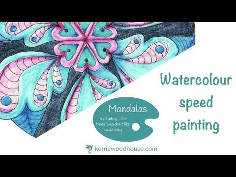 Meditative mandalas - time lapse drawing (Copy)