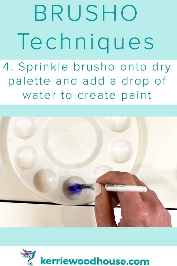 2 Ways to Use Brusho Pigment Powders 