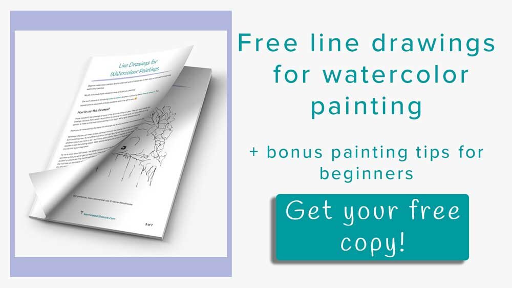 Easy Watercolor Ideas For Beginners 7 Good Things To Paint Kerrie Woodhouse