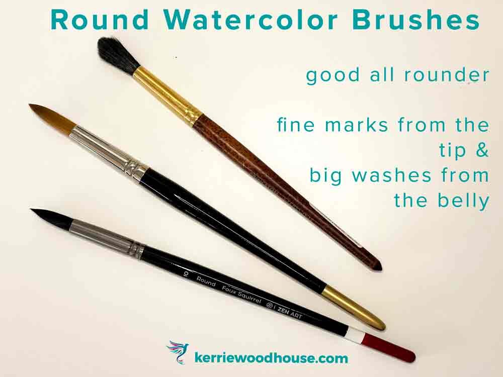 Watercolour Brush Strokes - Let your Brush do the Work! — Kerrie Woodhouse