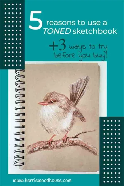 5 Reasons to Love Toned Sketchbooks — Kerrie Woodhouse Easy