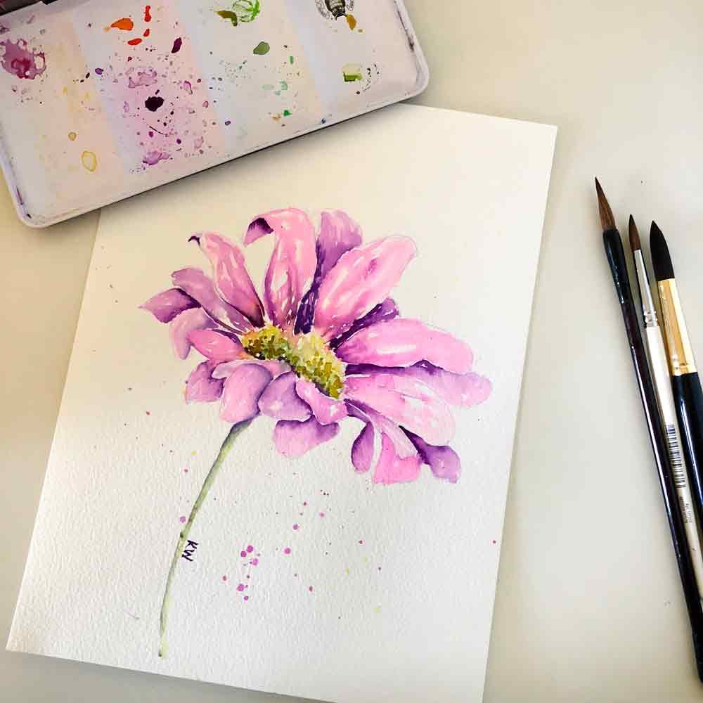 55 Easy Watercolor Painting Ideas for Beginners