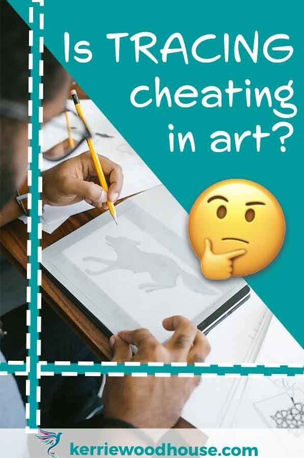 Is Tracing Cheating in Art? — Kerrie Woodhouse Easy, Expressive