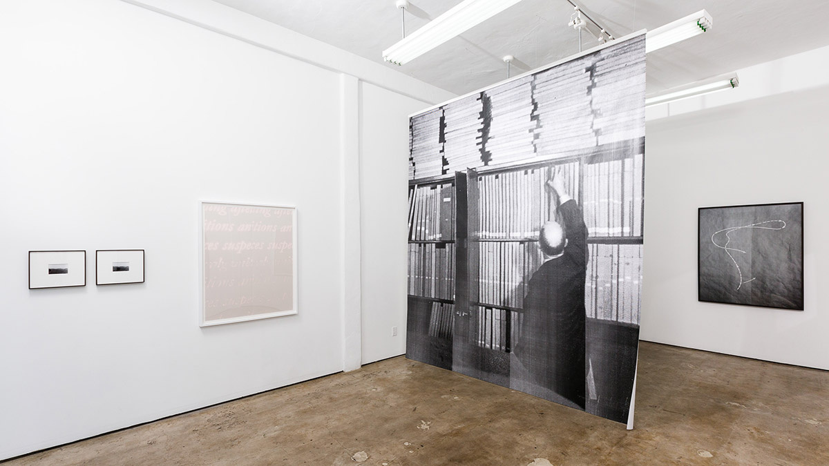  Installation view of  Remainder  