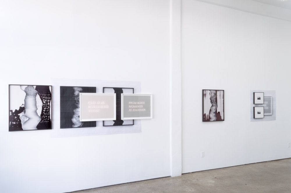  Installation view  From Both Moments As Another  