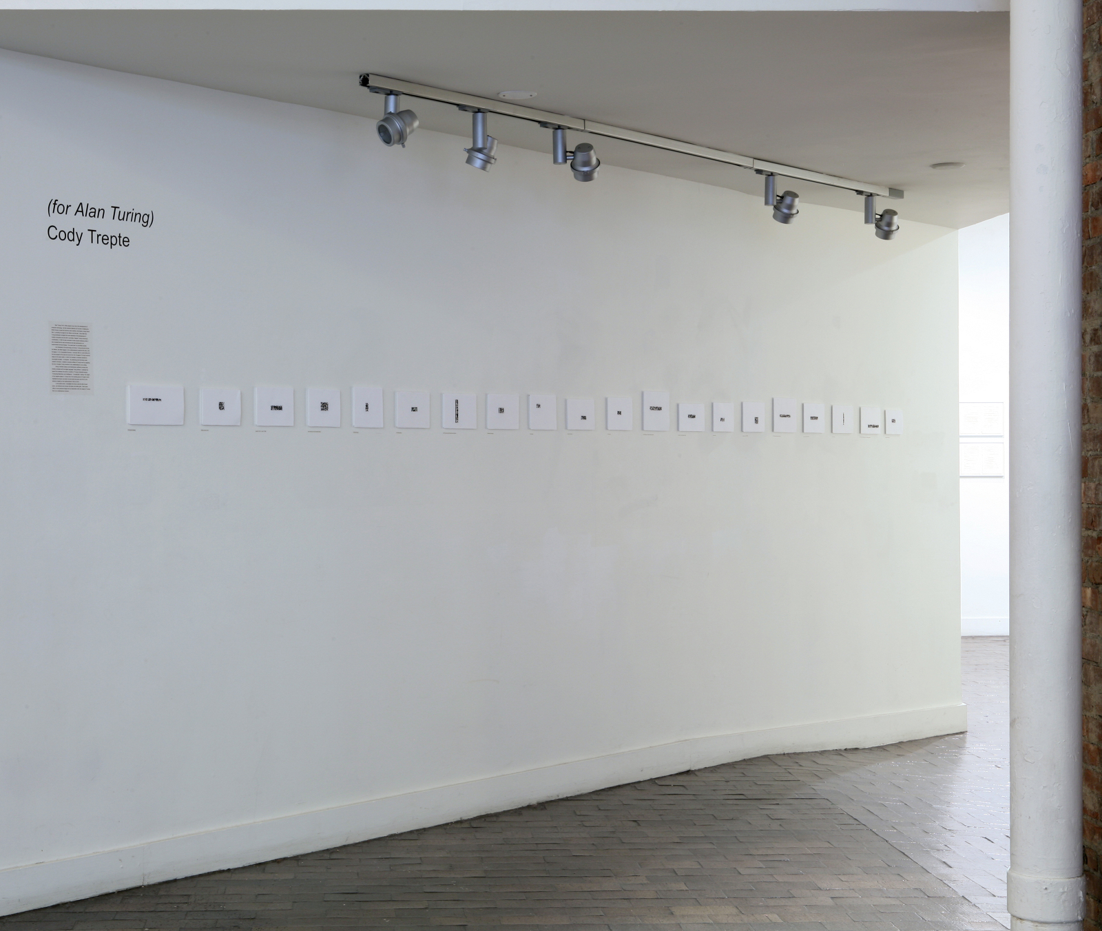  Installation view 