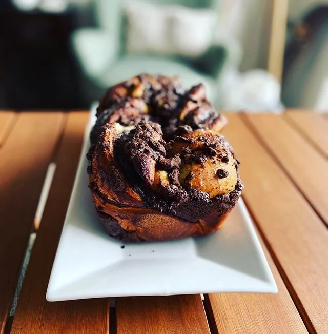 Managed to find a little peace in a very turmoily weekend to make my first chocolate #babka for brunch with @zanderlicious and @chezza77 tomorrow. #chocolatebabka #buttersweetiekitchen #homemade #bronte #rainyday #weekendbaking (📝: @clarkbar for @ny