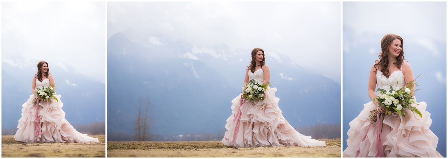 Amazing Day Photography - Fraser River Lodge Styled Session - Woodland Wedding - Green Tones - Green and White Wedding - Blush Wedding Dress - Morilee Wedding Dress - BC Wedding (47).jpg