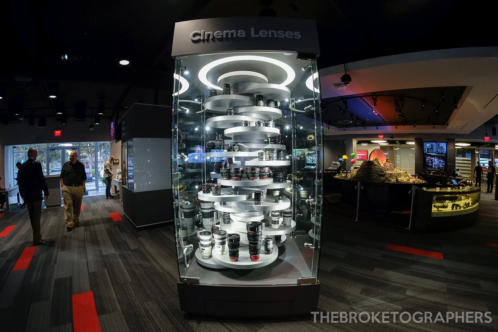 Lens Display, Canon Experience Center - Costa Mesa, CA