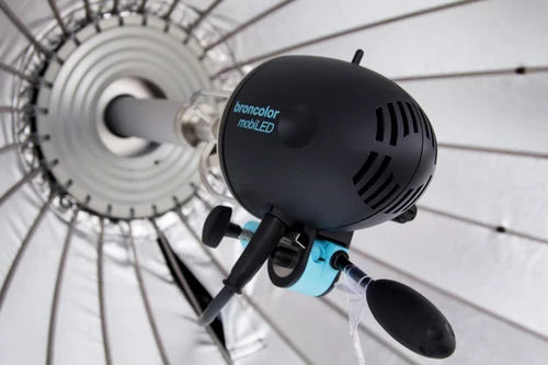 broncolor move1200L mobiLED1台2灯セット ＋バッグ他 つっかえ