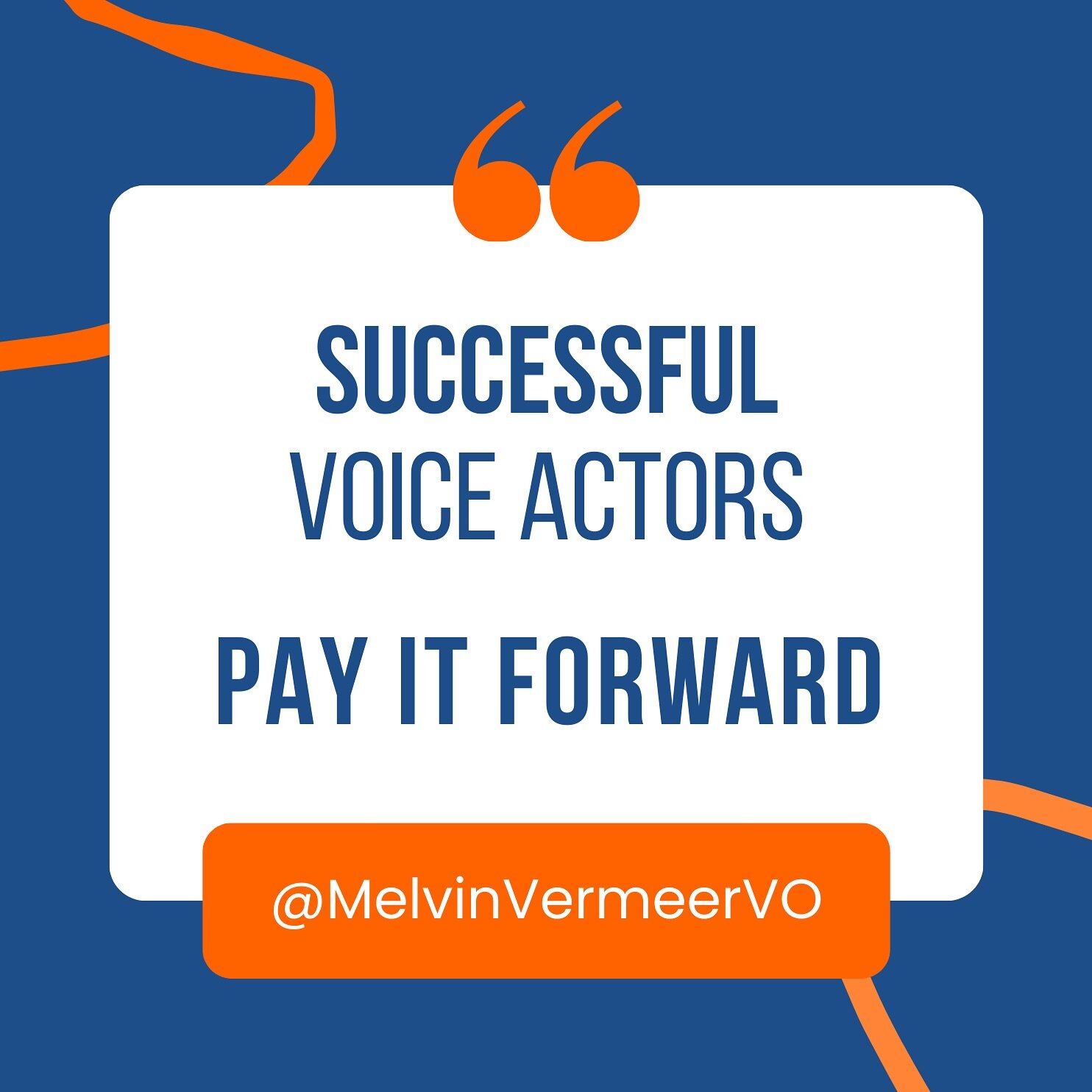 Over the years I have come across many inspiring people in the voiceover industry that &ldquo;lend&rdquo; a piece of their knowledge to others. I believe that the things we experience in life and our business is not only there to help us grow or educ