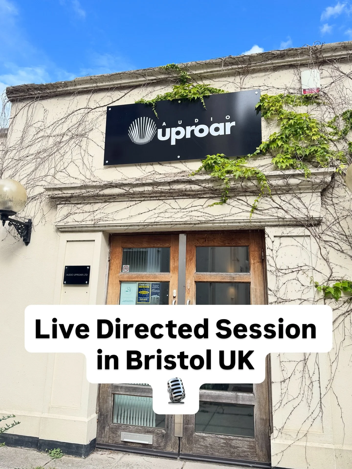 Incredibly grateful to record a really cool online commercial in Bristol, UK, today. It was amazing to work with voice talent agency @_studiocenter_ in Baltimore, USA who provided great feedback during our session.
🎙️🙌
Thanks to audio engineer Ben 