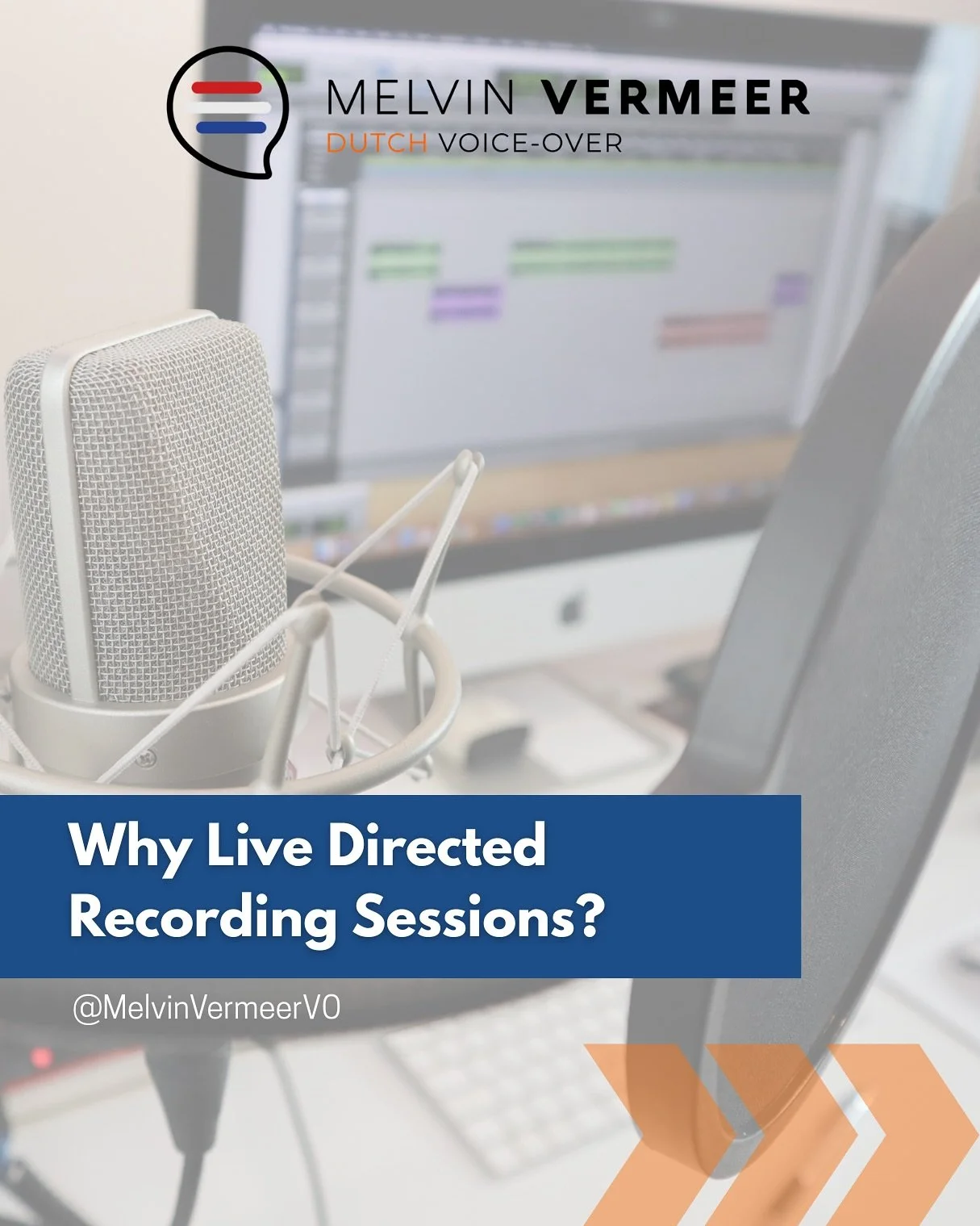 If you are looking to make a recording session count, then booking a Live Recording Session is a great option. It makes you the director of the recording, navigating the voice actor through the recording process, so that you get the result you are lo