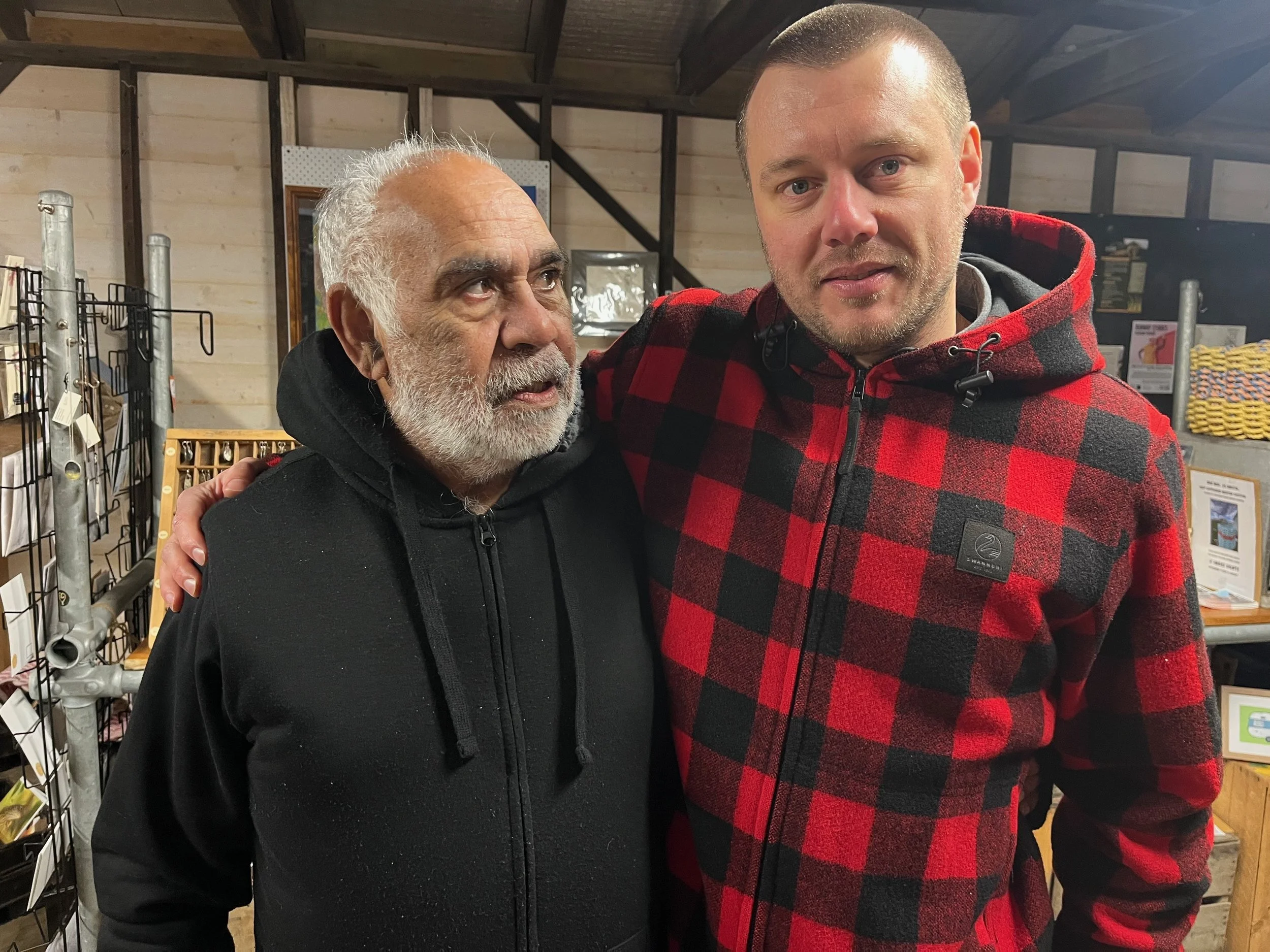 UNCLE LENNY + TIM LEESON