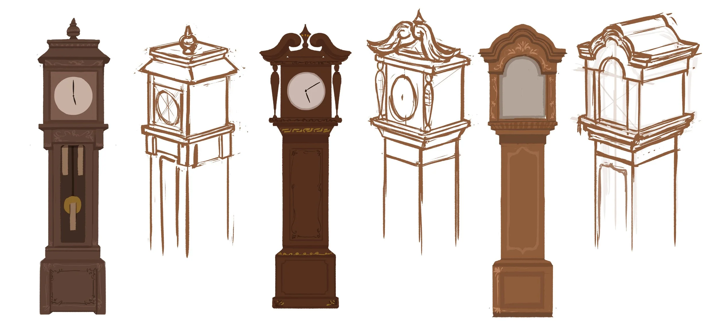 Floor Clock 3 designs.jpg