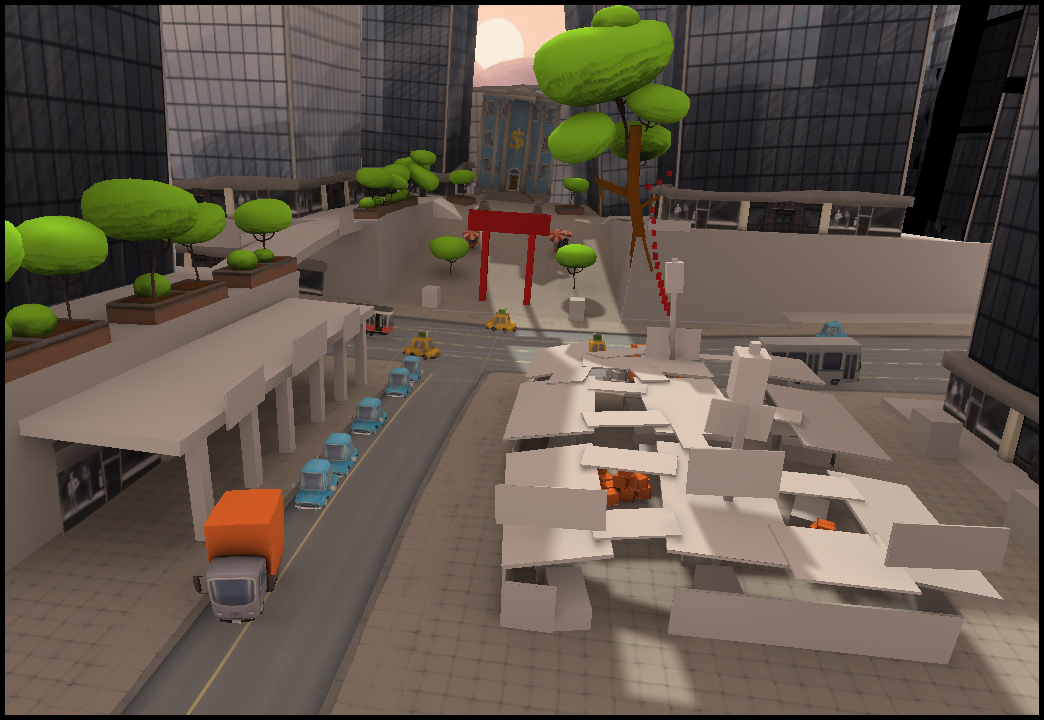 Early developemnt for Chinatown map (Snipers vs Thieves)