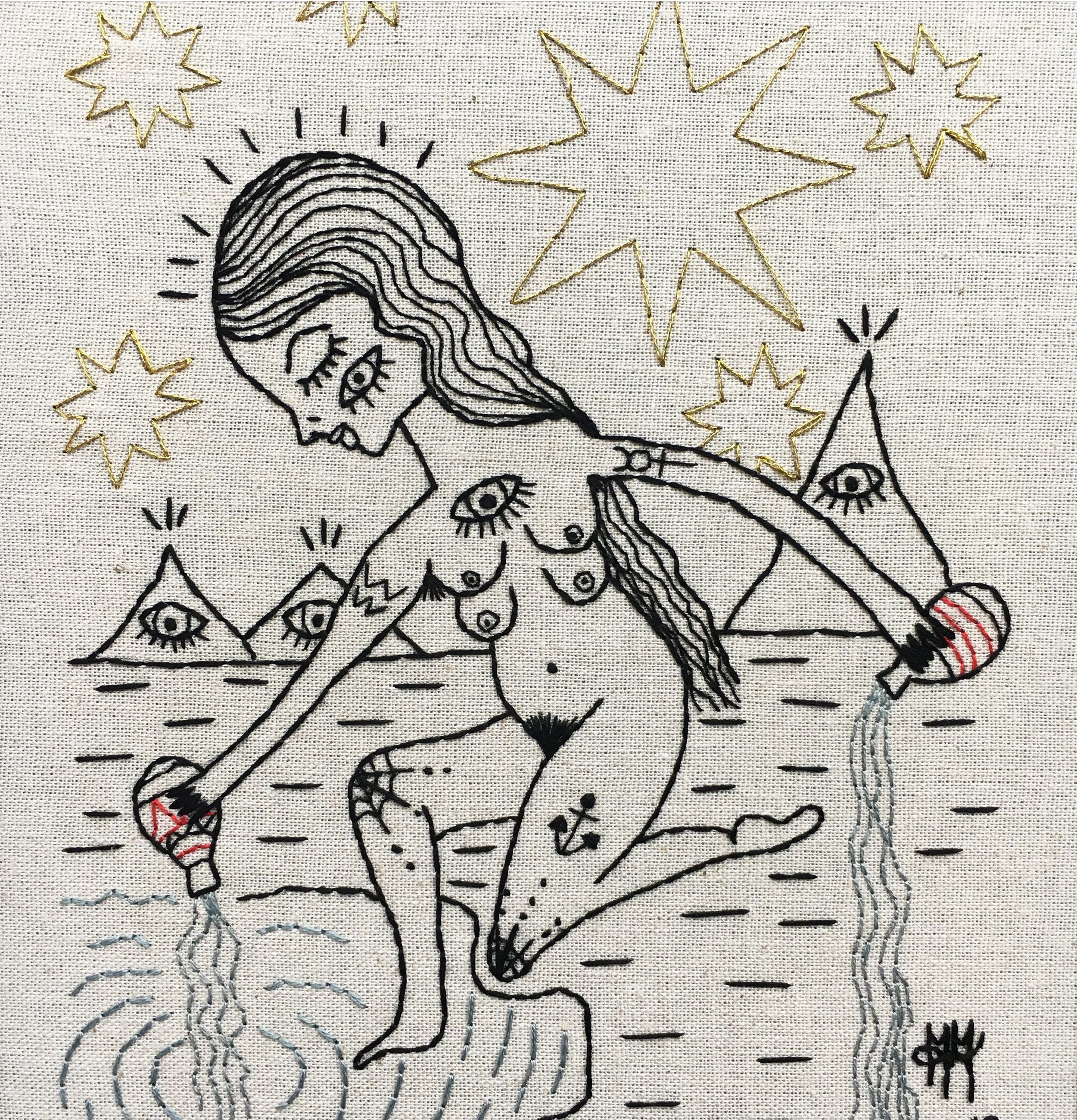 'Of The Tarot' Embroidery Exhibition 2019
