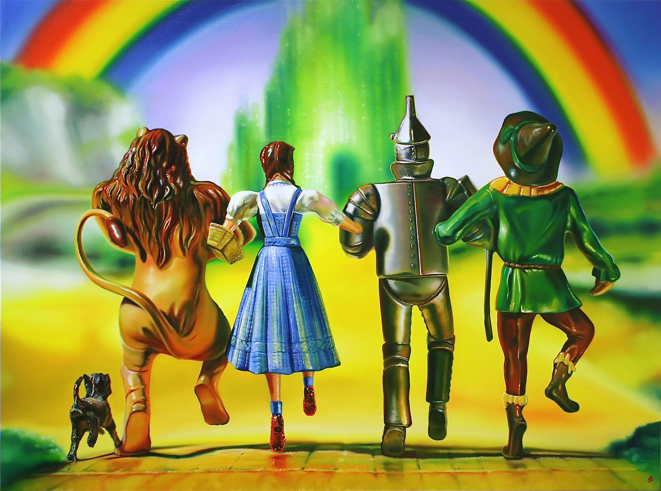 We're Off To See The Wizard! 90x140cm 2010