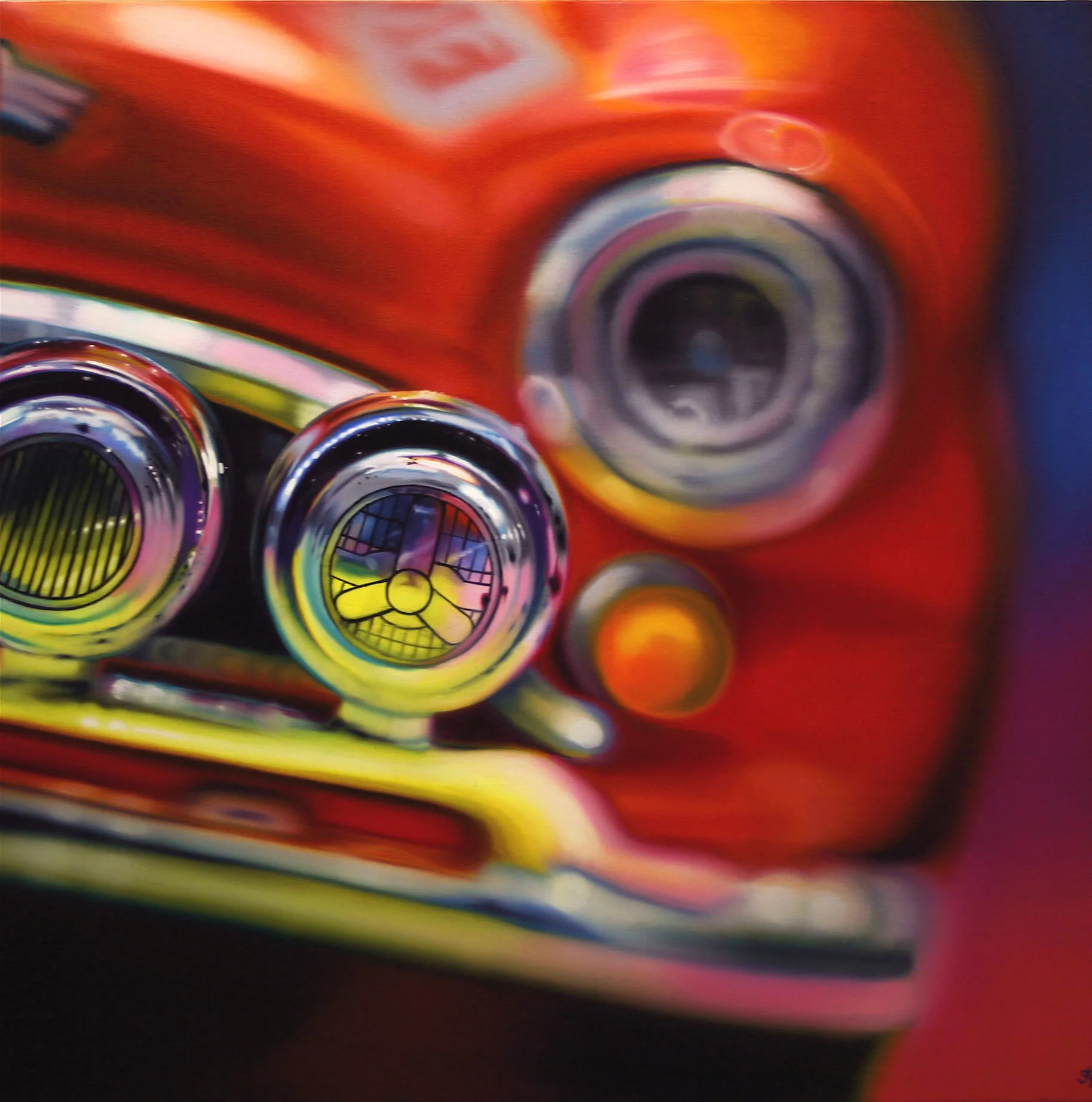 Beep Beep! 80x80cm 2008
