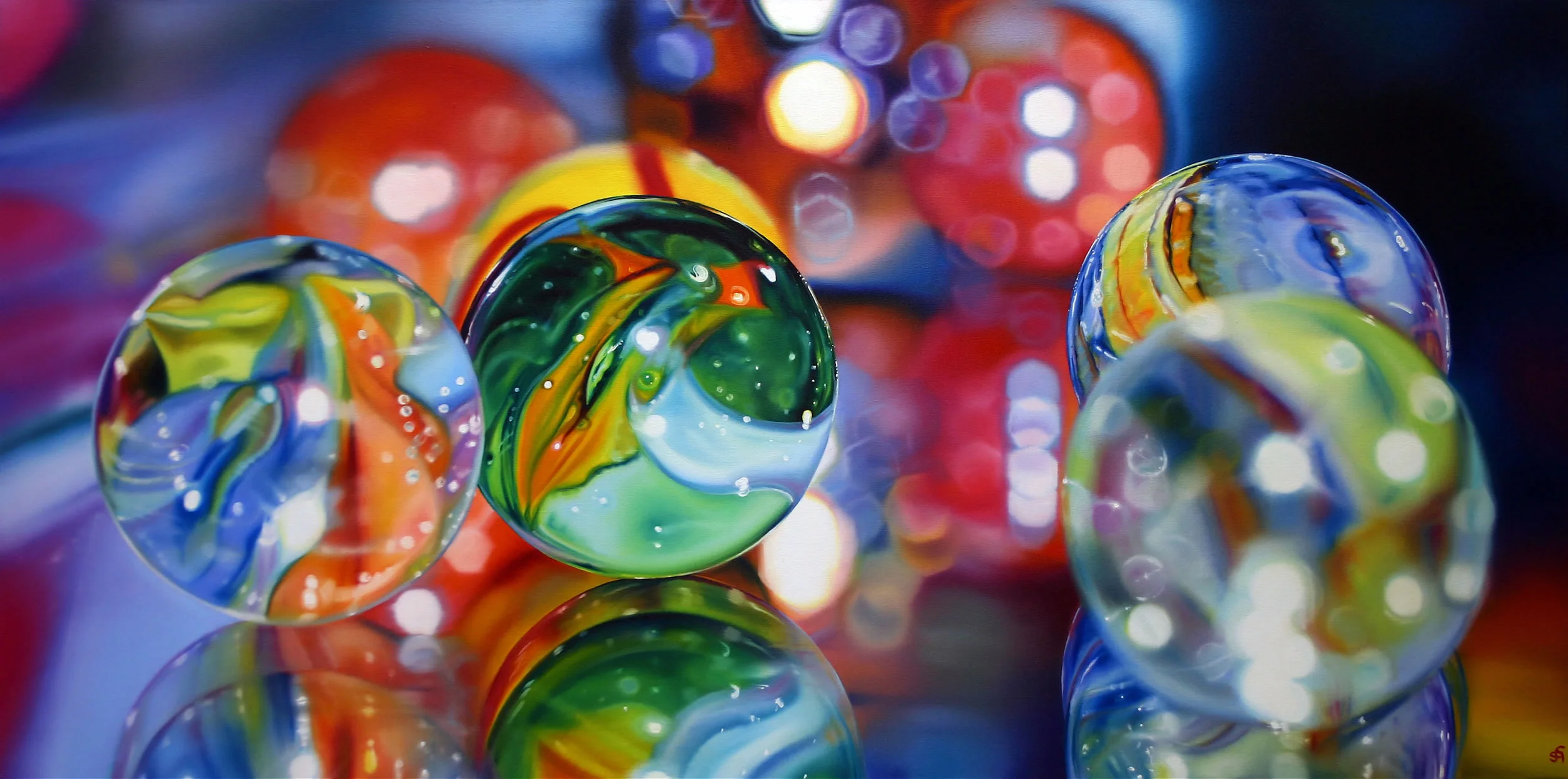 Found My Marbles 60x120cm 2009