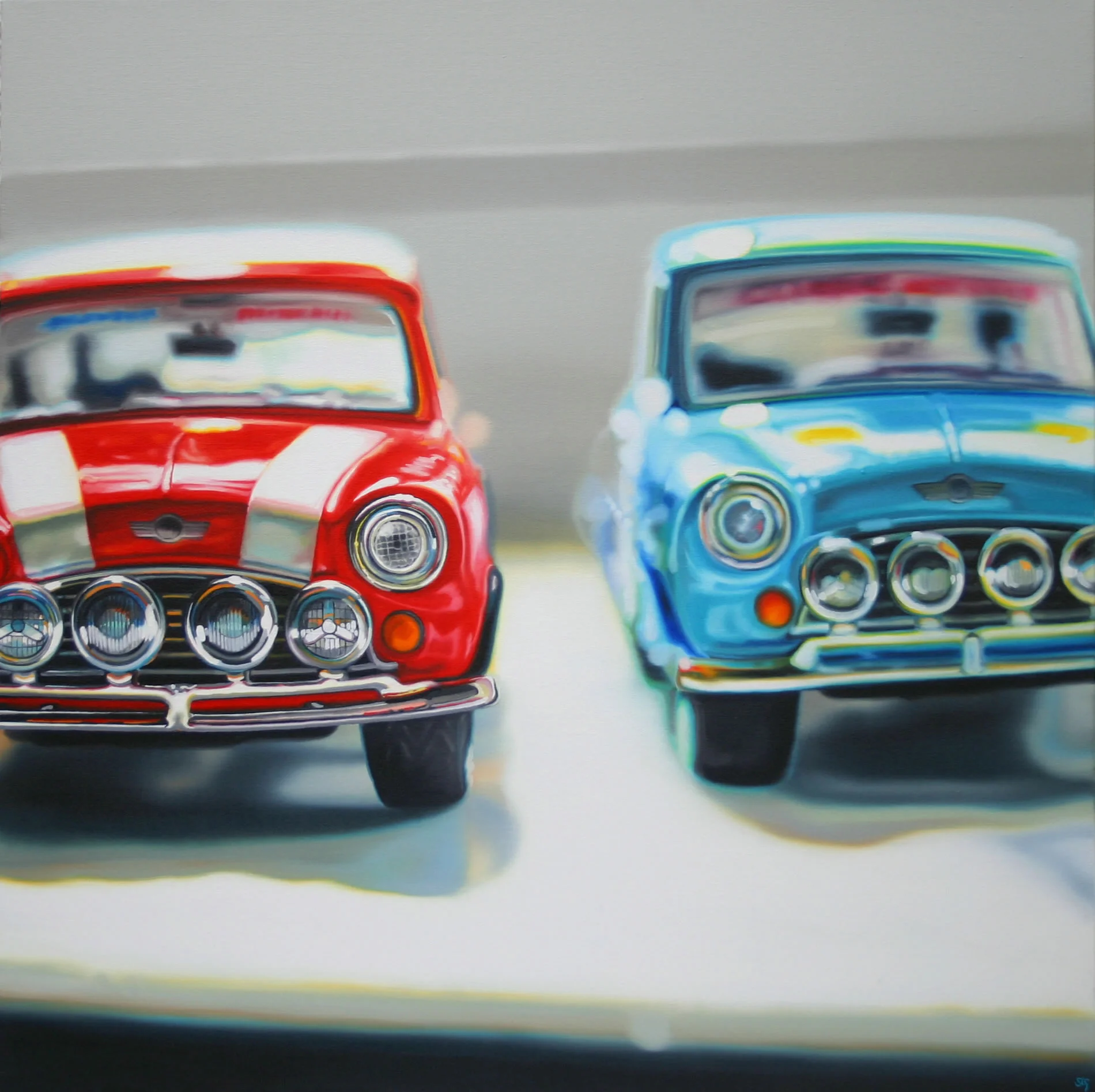 Mini Rally 90x90cm 2005