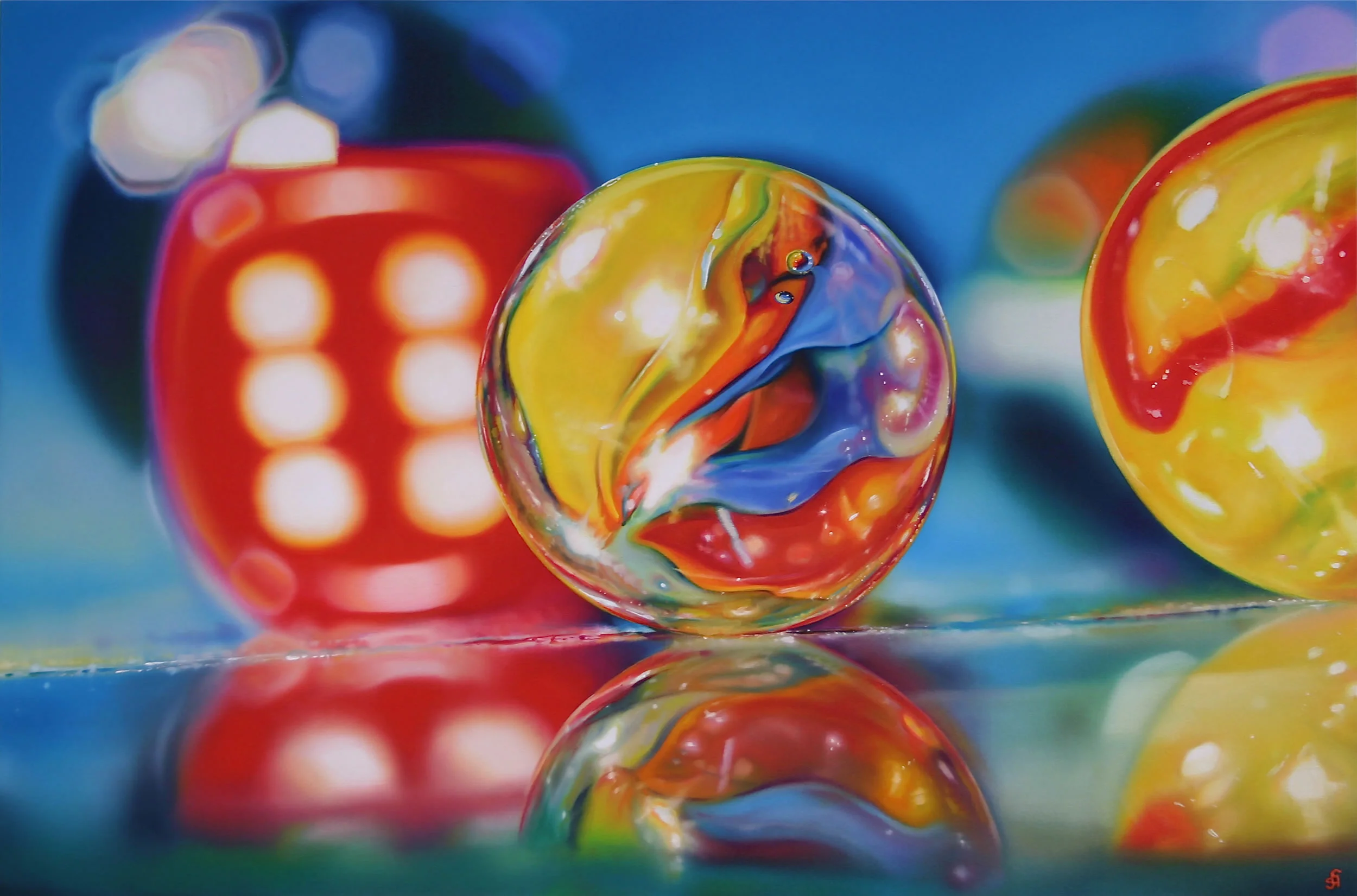 On A Roll 60x90cm 2010