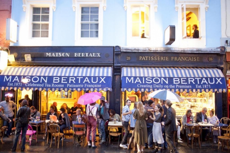 Photo of the fabulous Maison Bertaux frontage courtesy of Baizdon