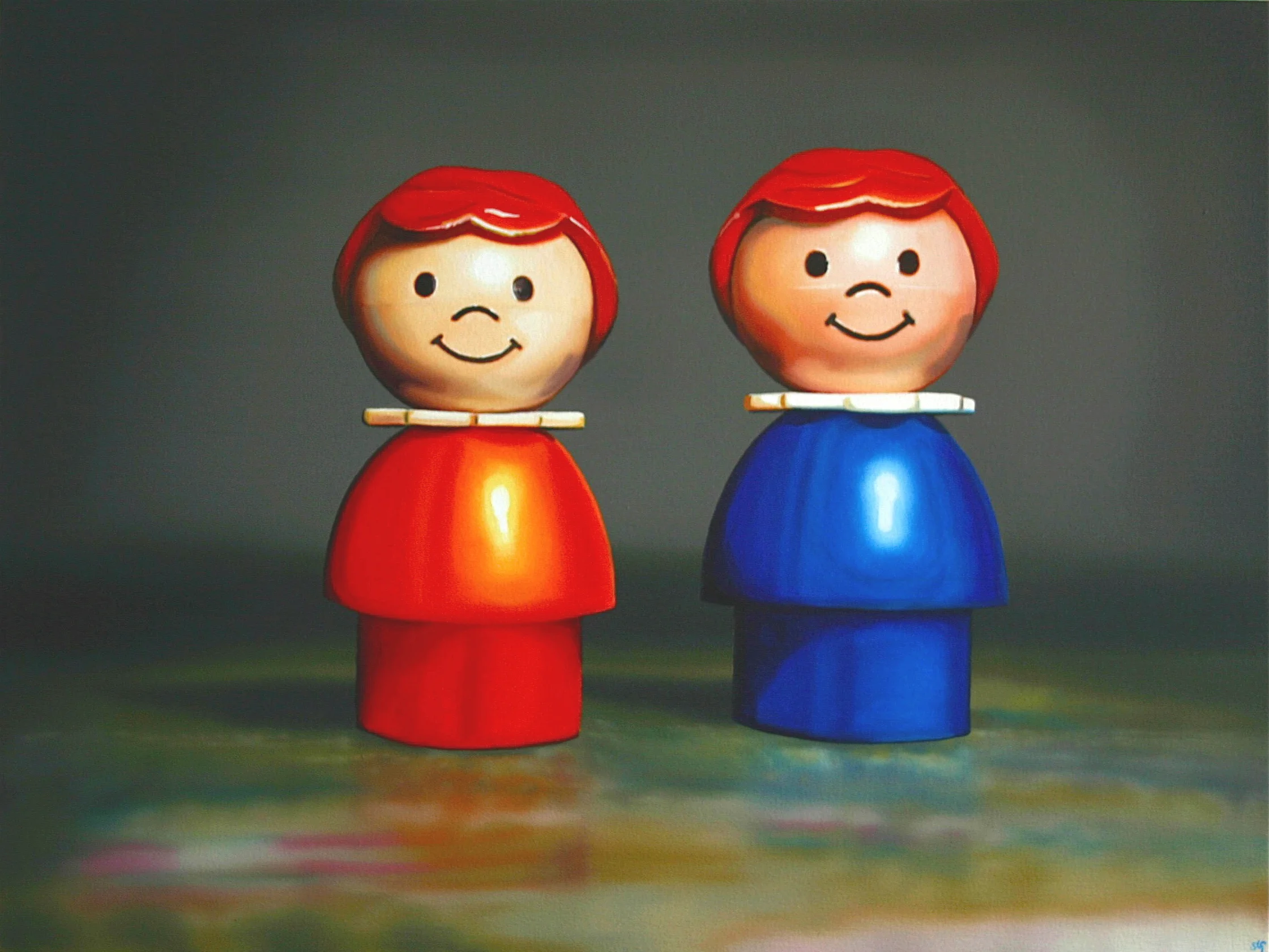 Twins 60x80cm 2003